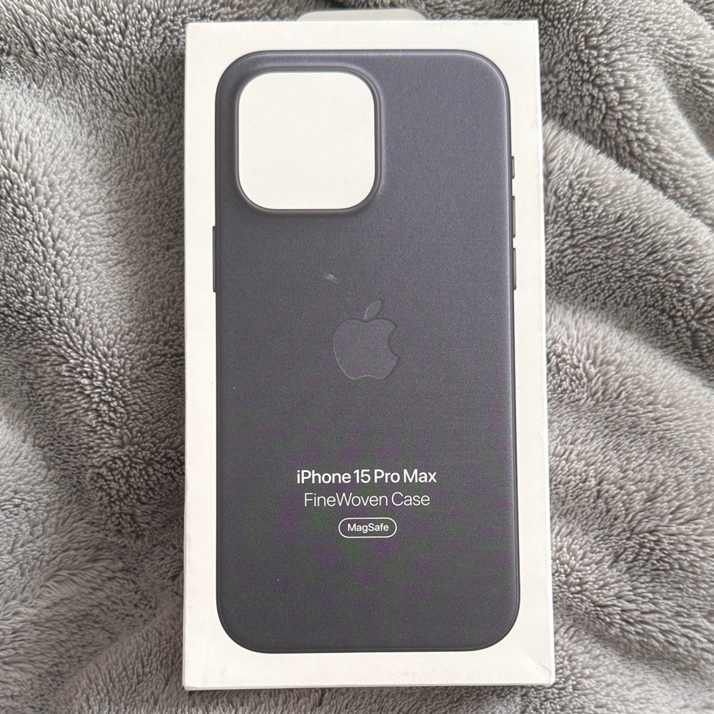 Apple iPhone 15 Pro Max FineWoven Case - Dark Gray